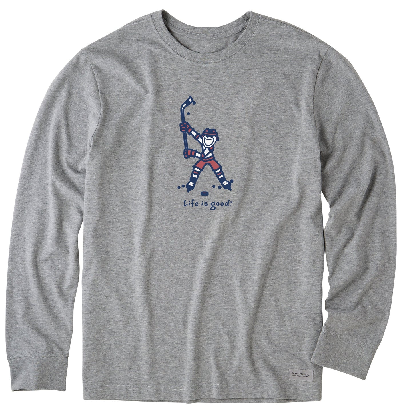 Men's Jake Hockey Swing Long Sleeve Crusher Tee