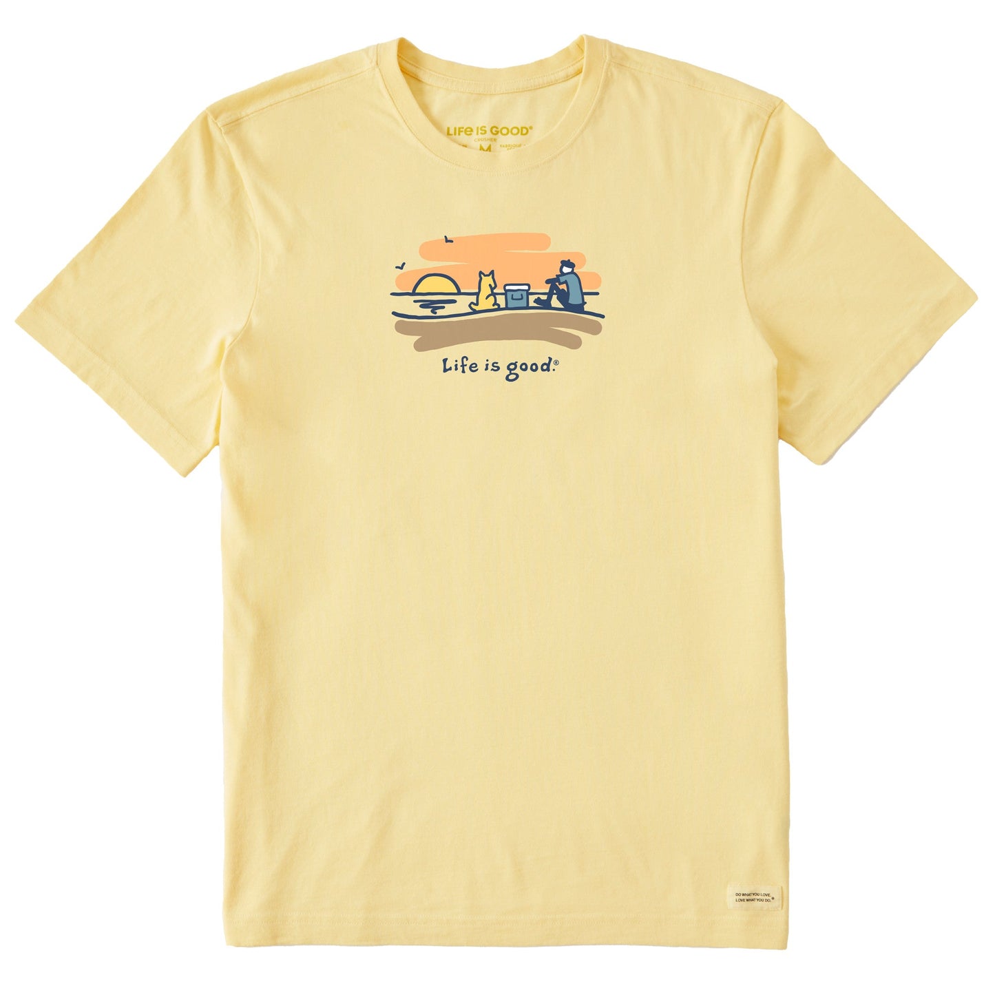 Men's Summer Gold Short Sleeve Tee