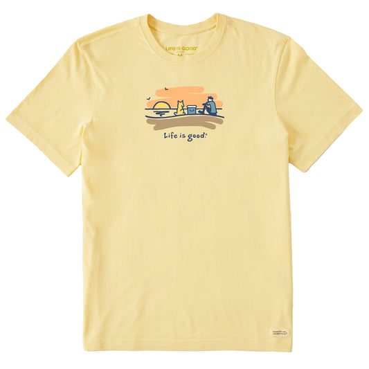Men's Summer Gold Short Sleeve Tee