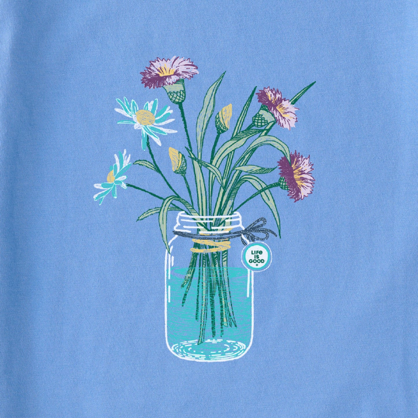 Women's Wildflower Jar Short Sleeve Tee
