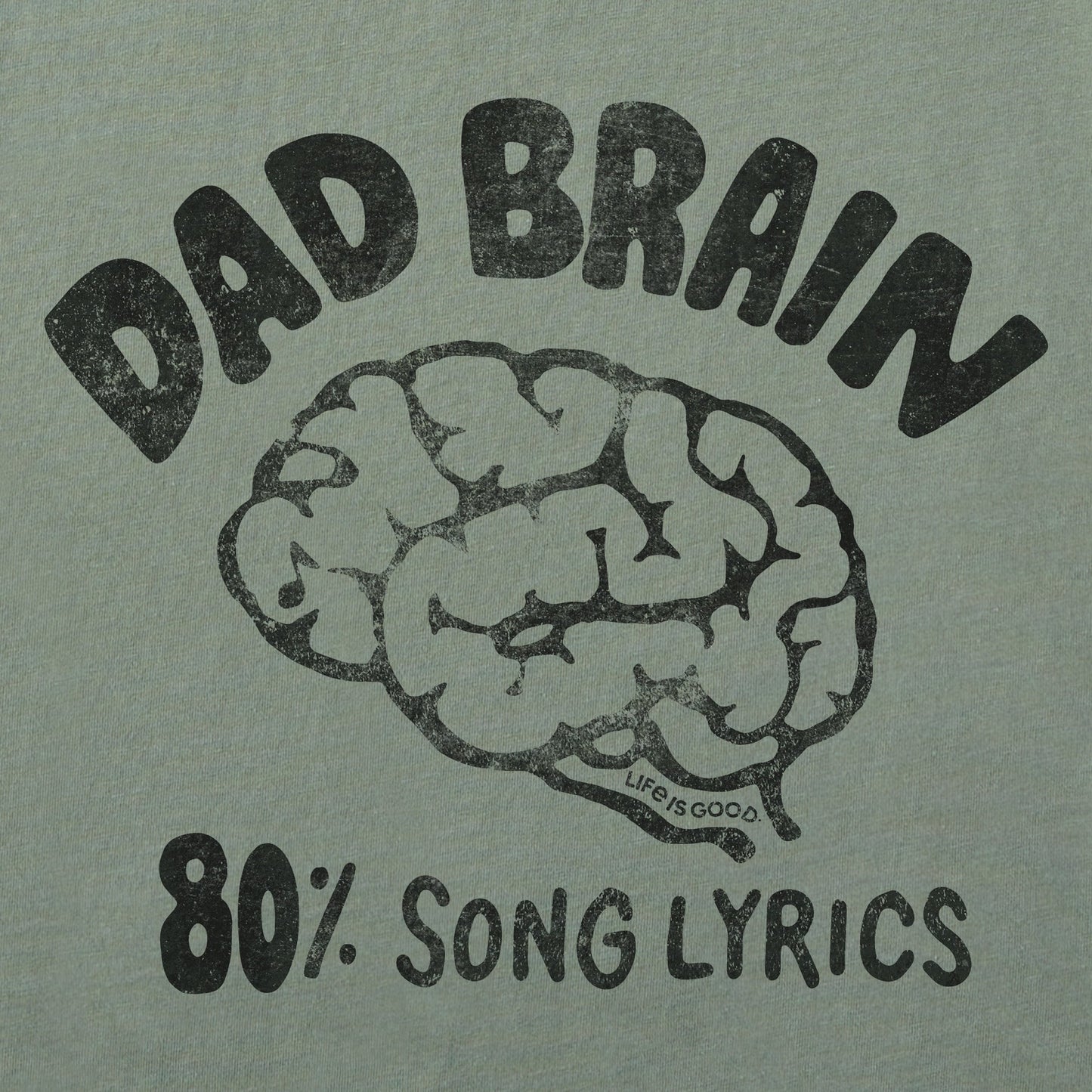 Men's Dad Brain Short Sleeve Tee