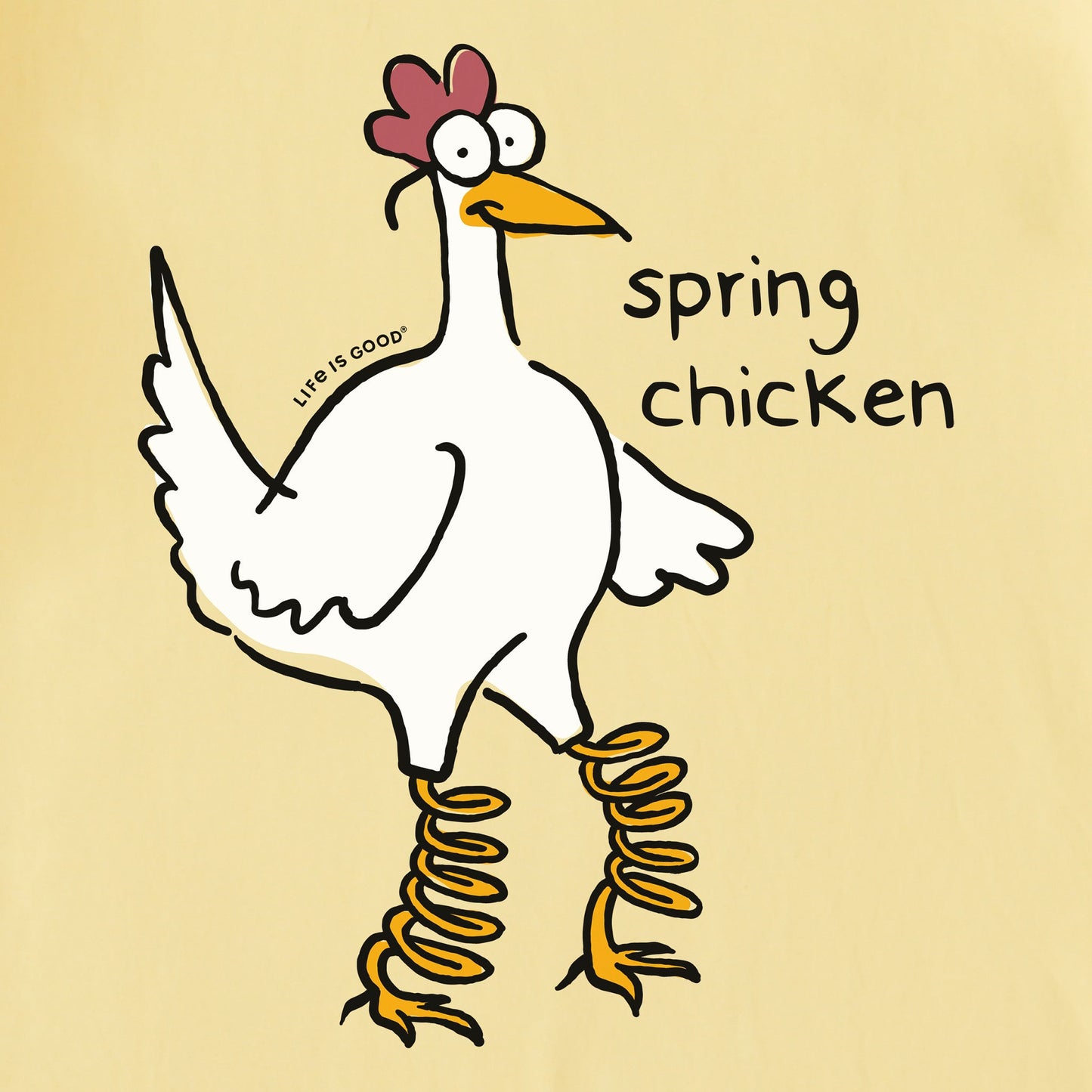 Men's Spring Chicken Legs Short Sleeve Tee