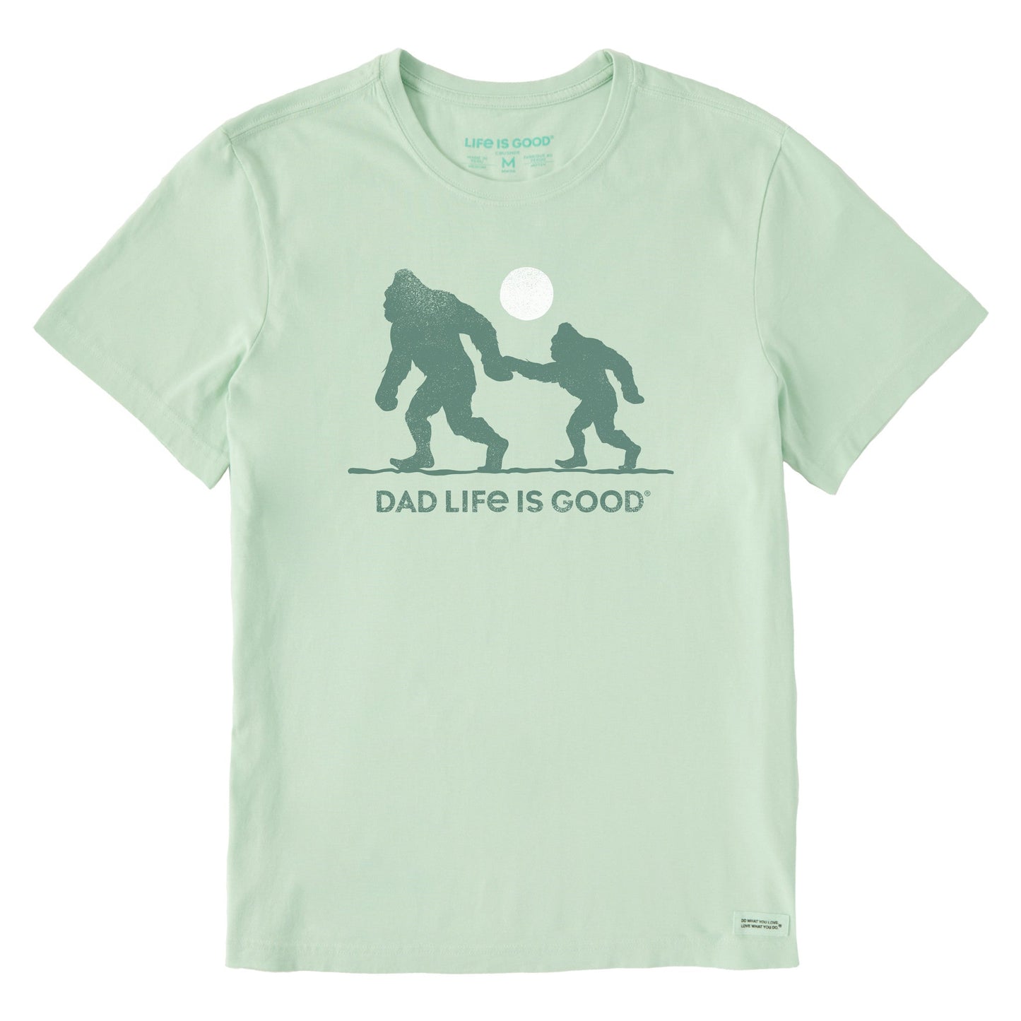 Men's Bigfoot Dad Life is Good Short Sleeve Tee