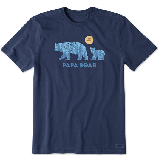 Men's Papa Bear Woods Short Sleeve Tee