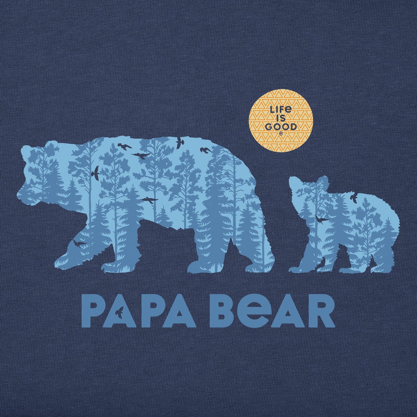 Men's Papa Bear Woods Short Sleeve Tee