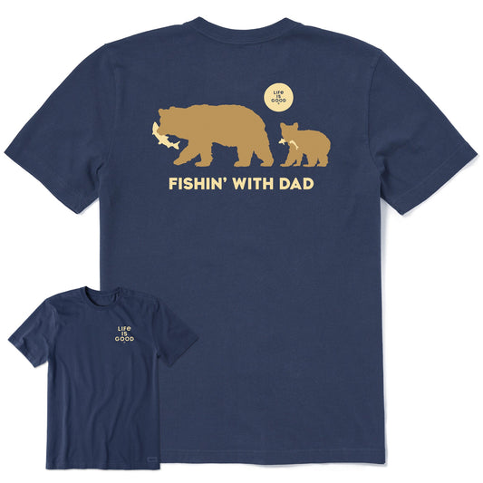Men's Fishin With Dad Short Sleeve Tee