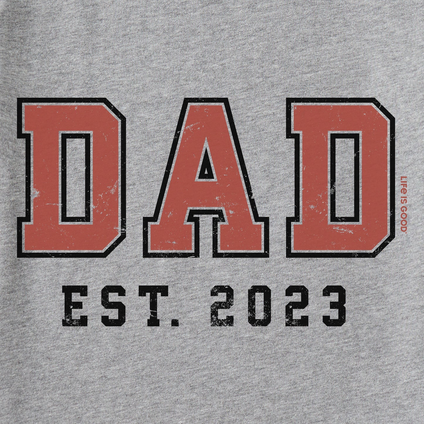 Men's Dad Est 2023 Short Sleeve Tee