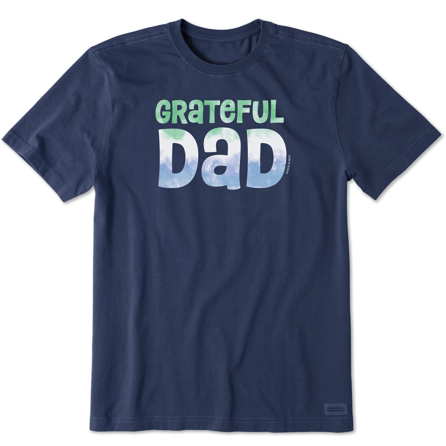 Men's Grateful Dad Stack Short Sleeve Tee