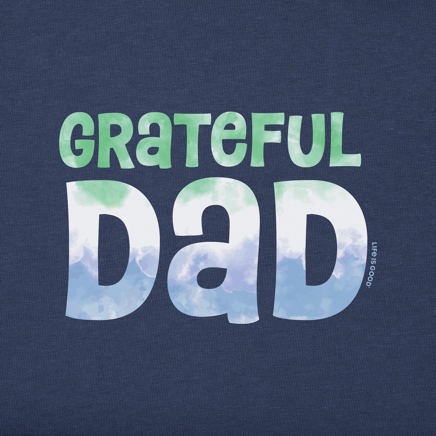 Men's Grateful Dad Stack Short Sleeve Tee