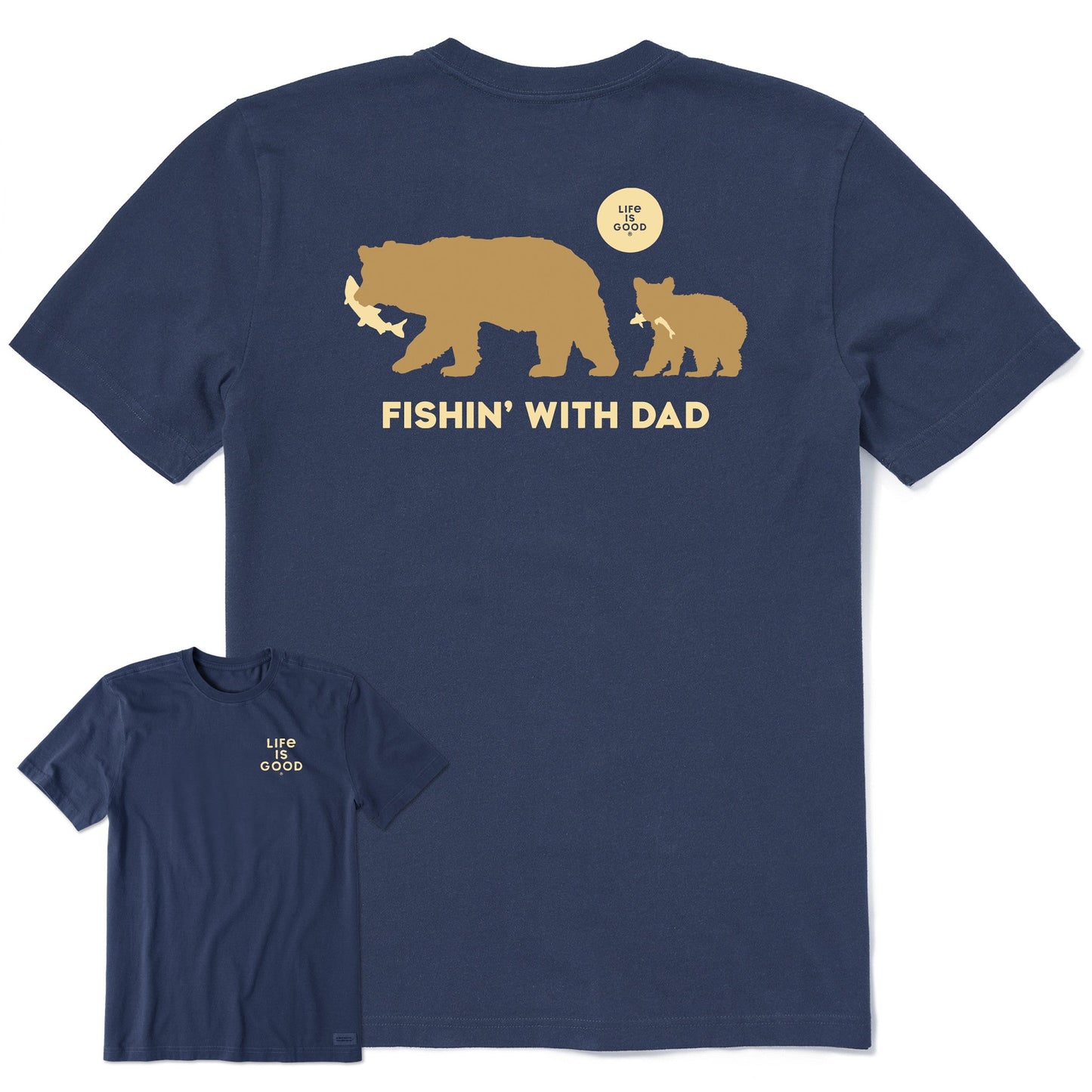 Men's Fishin With Dad Short Sleeve Tee