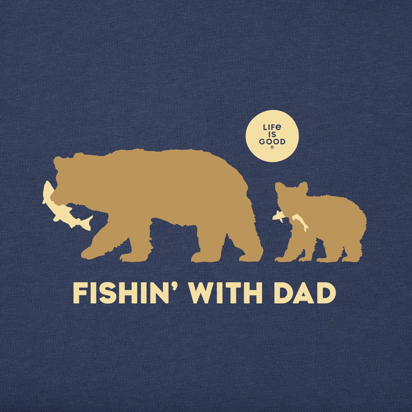 Men's Fishin With Dad Short Sleeve Tee