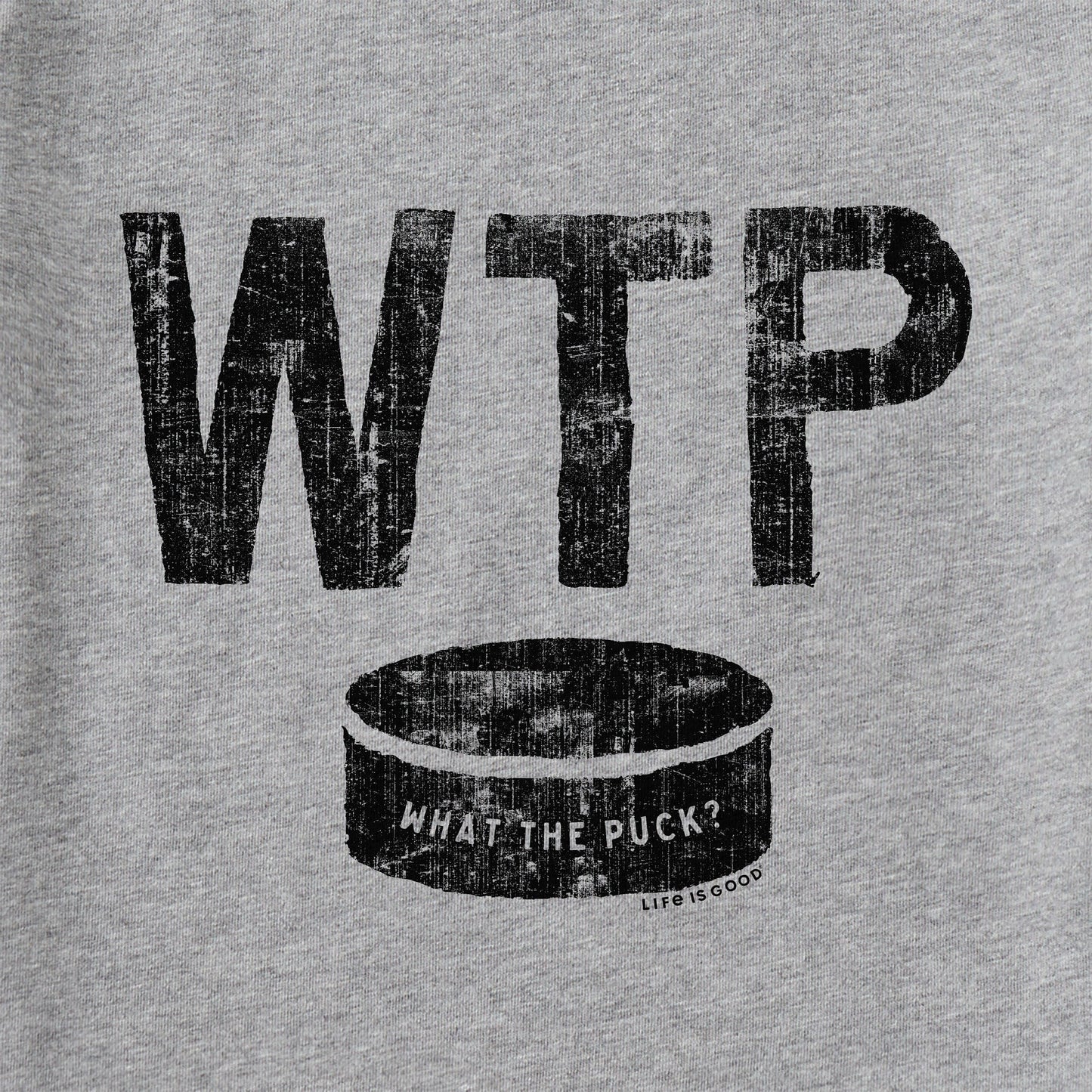 Men's What The Puck Short Sleeve Crusher Tee