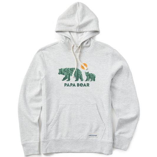 Men's Papa Bear Woods Simply True Fleece Hoodie