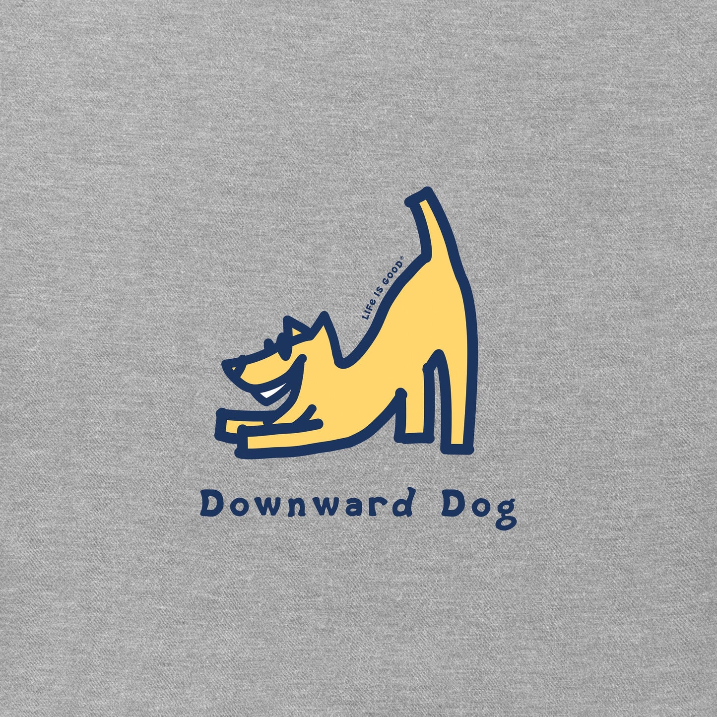 Men's Rocket Downward Dog Short Sleeve Crusher Tee