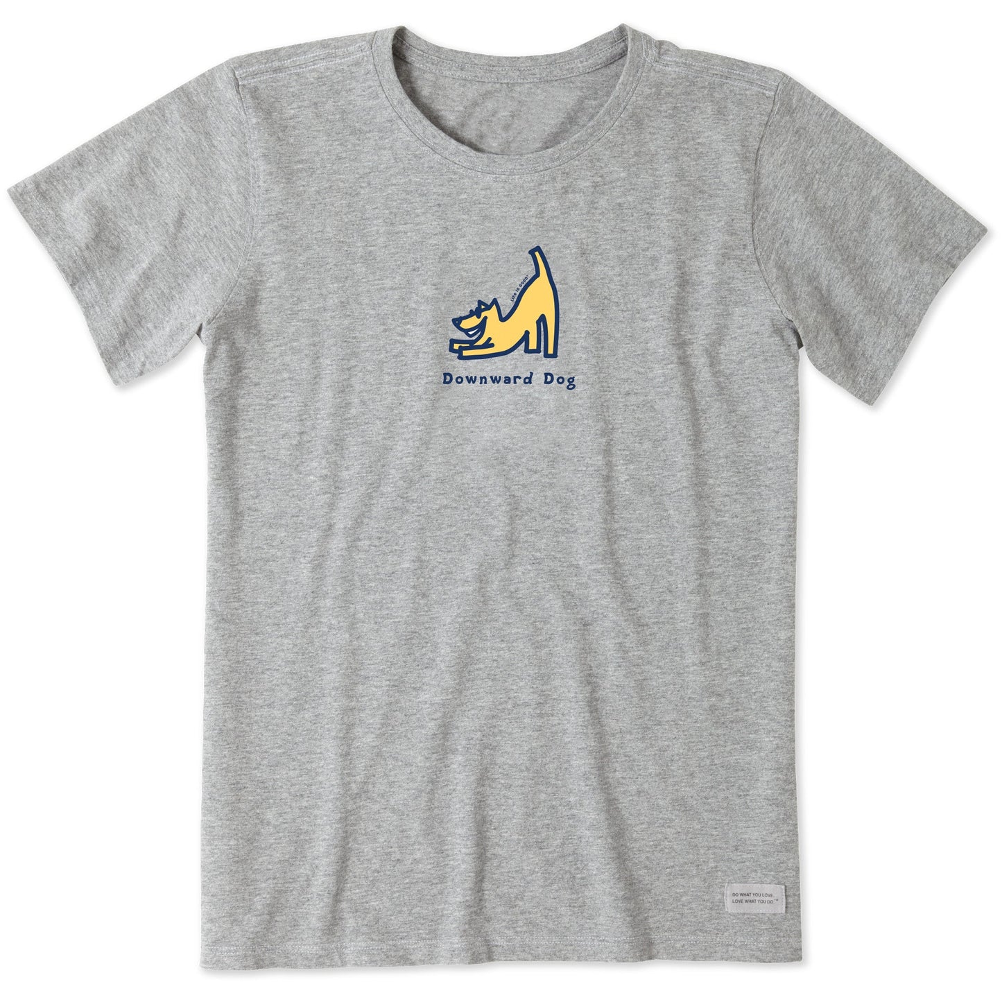 Women's Rocket Downward Dog Short Sleeve Crusher Tee