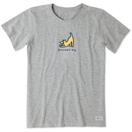 Women's Rocket Downward Dog Short Sleeve Crusher Tee