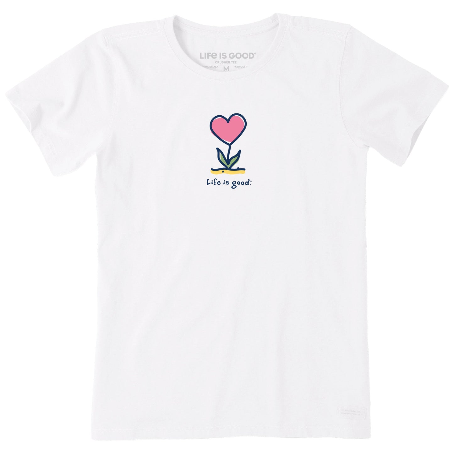 Women's Flowering Heart Short Sleeve Tee