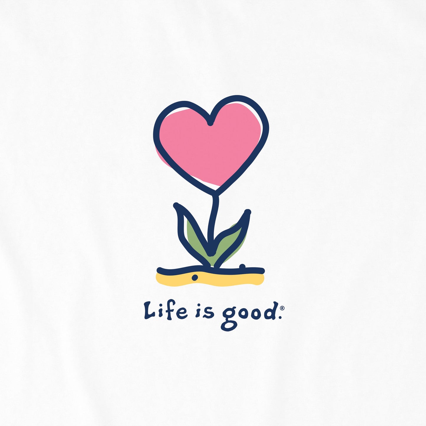 Women's Flowering Heart Short Sleeve Tee