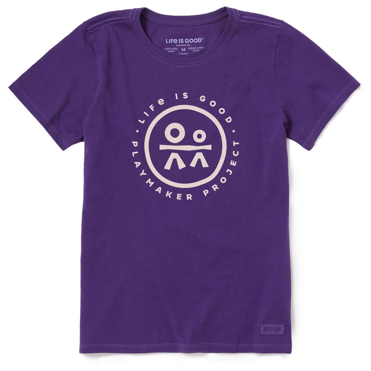 Women's Playmaker Project Giving Short Sleeve Crusher Tee