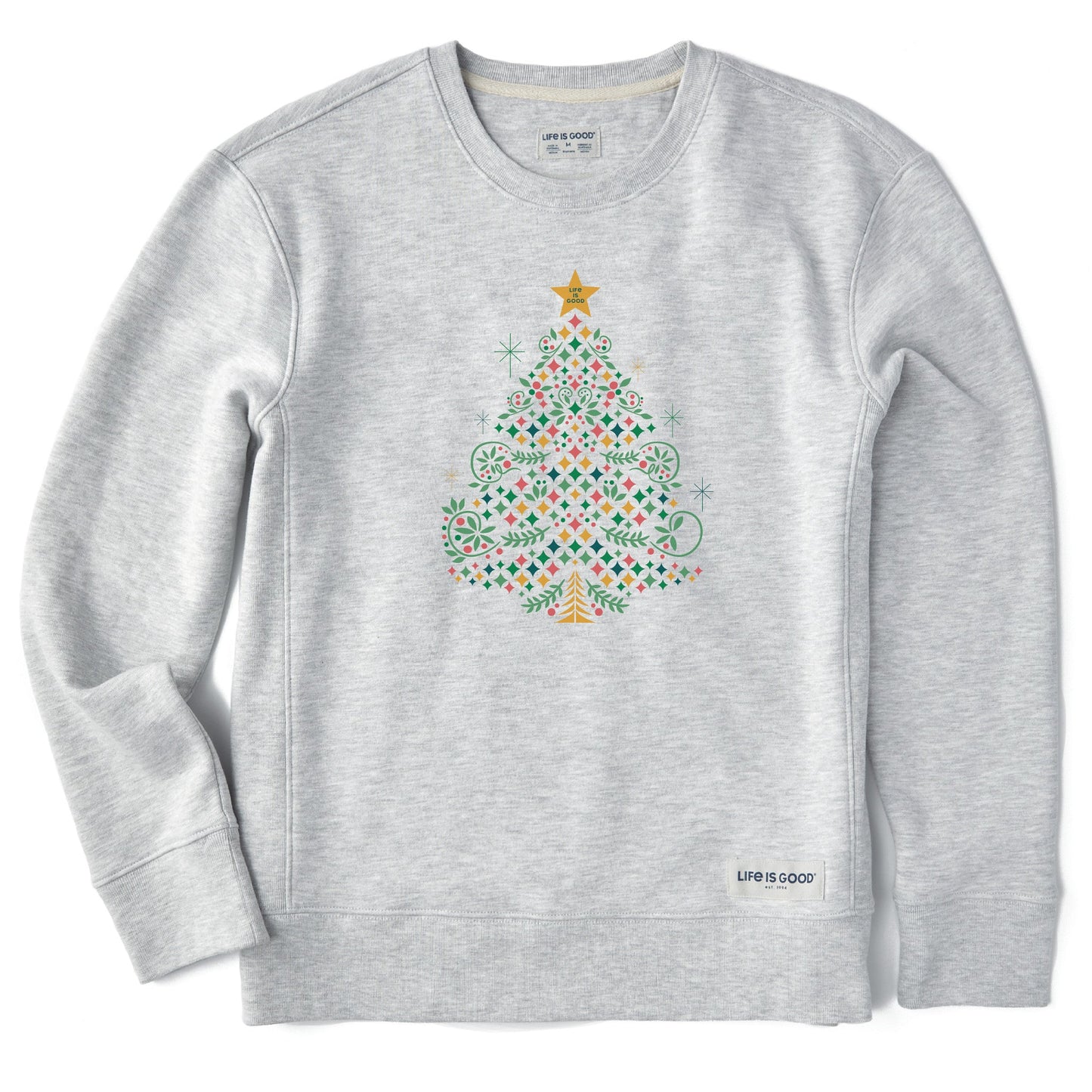 Women's Christmas Tree Sparkles Simply True Crew