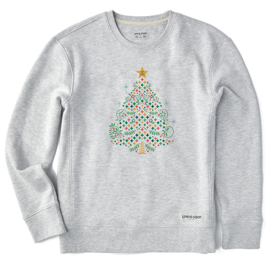 Women's Christmas Tree Sparkles Simply True Crew