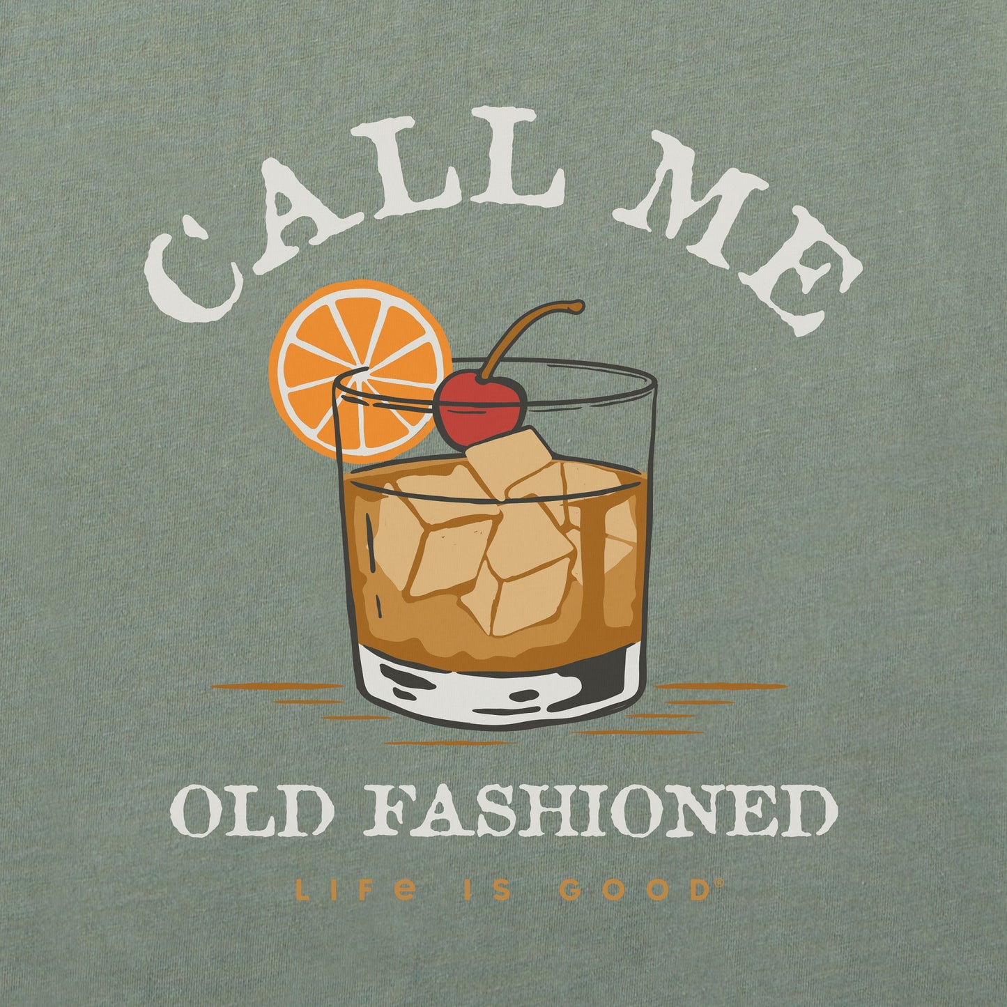 Men's Call Me Old Fashioned Long Sleeve Crusher Tee