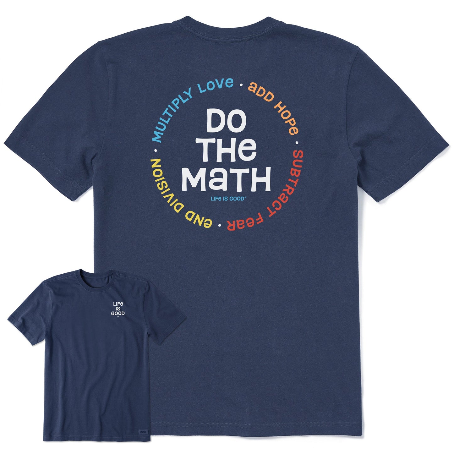 Men's End Division Do the Math Short Sleeve Tee