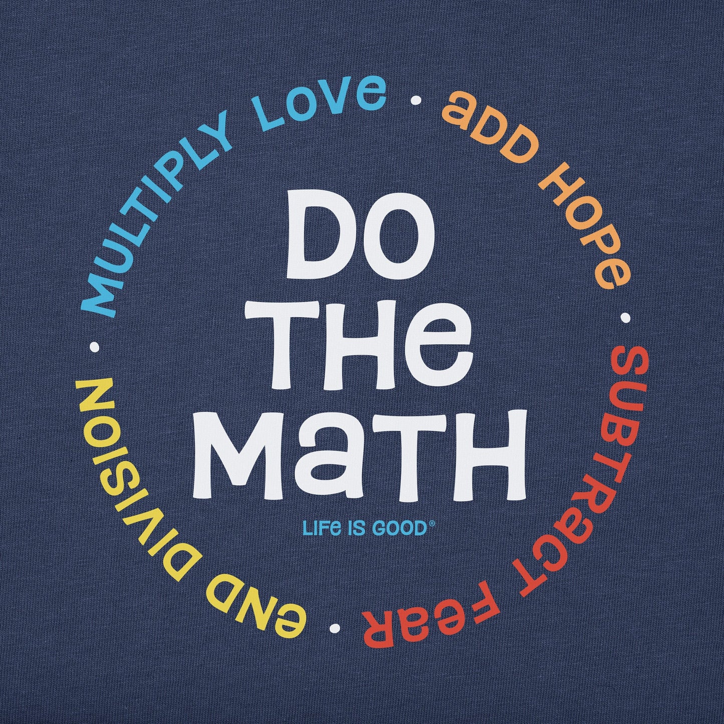 Men's End Division Do the Math Short Sleeve Tee