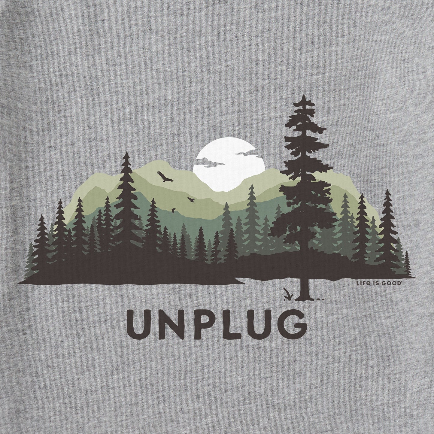 Men's Unplug Evergreen Silo Short Sleeve Tee