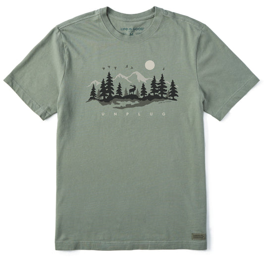 Men's Unplug in the Outdoors Short Sleeve Tee