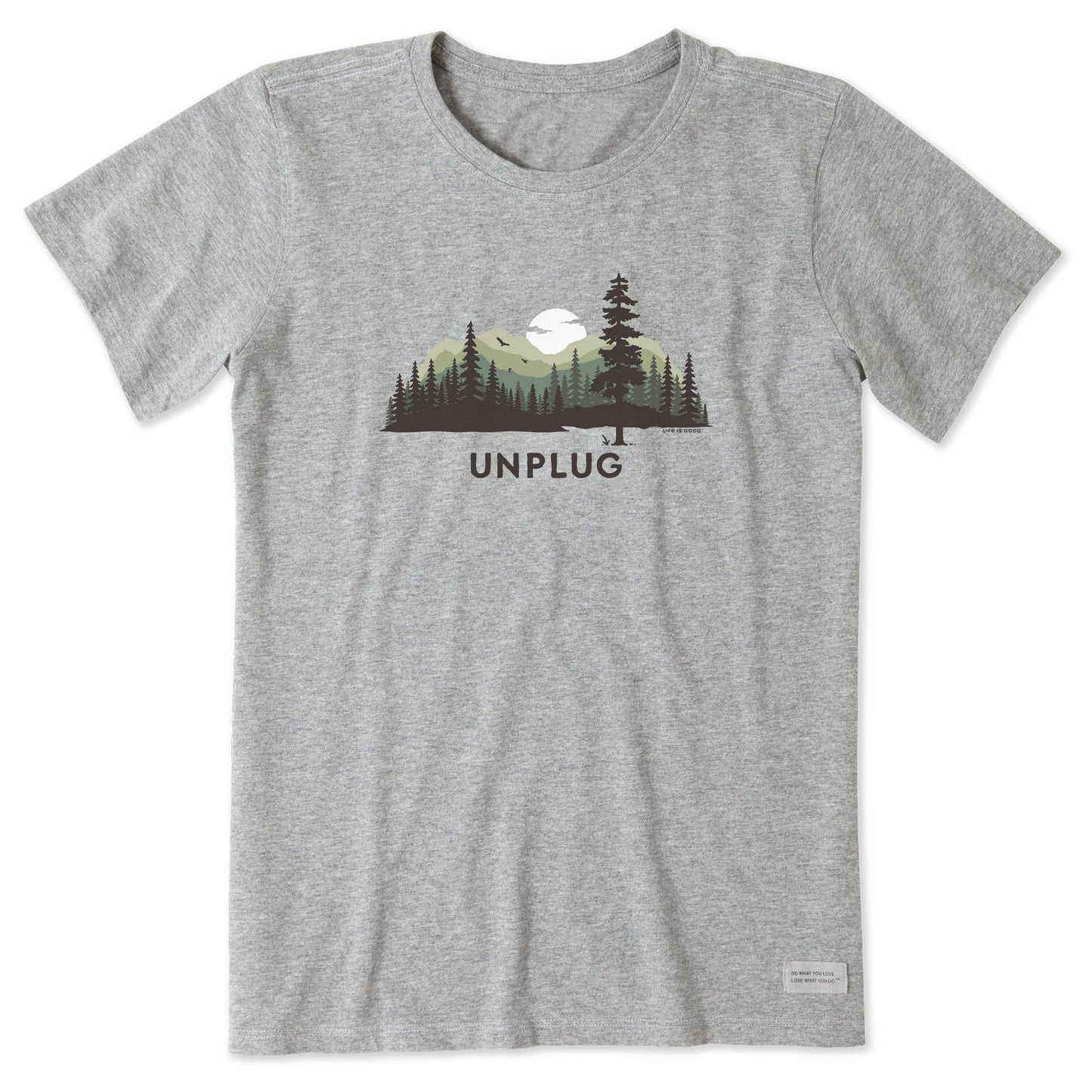 Women's Unplug Evergreen Silo Short Sleeve Tee