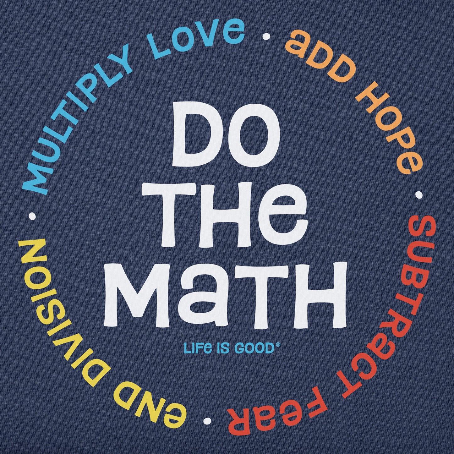 Women's End Division Do the Math Short Sleeve Tee