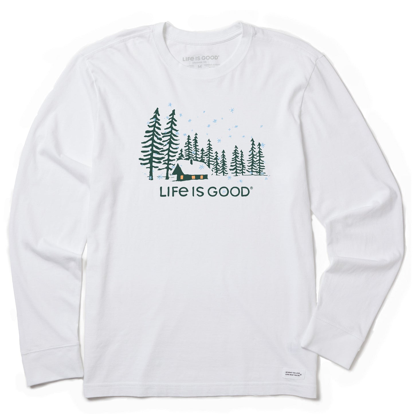 Men's Snowy Evening Long Sleeve Tee