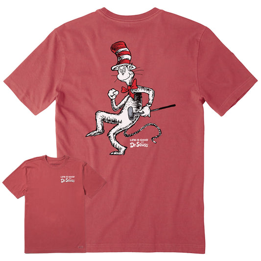 Men's Cat in the Hat Golf Short Sleeve Crusher Tee
