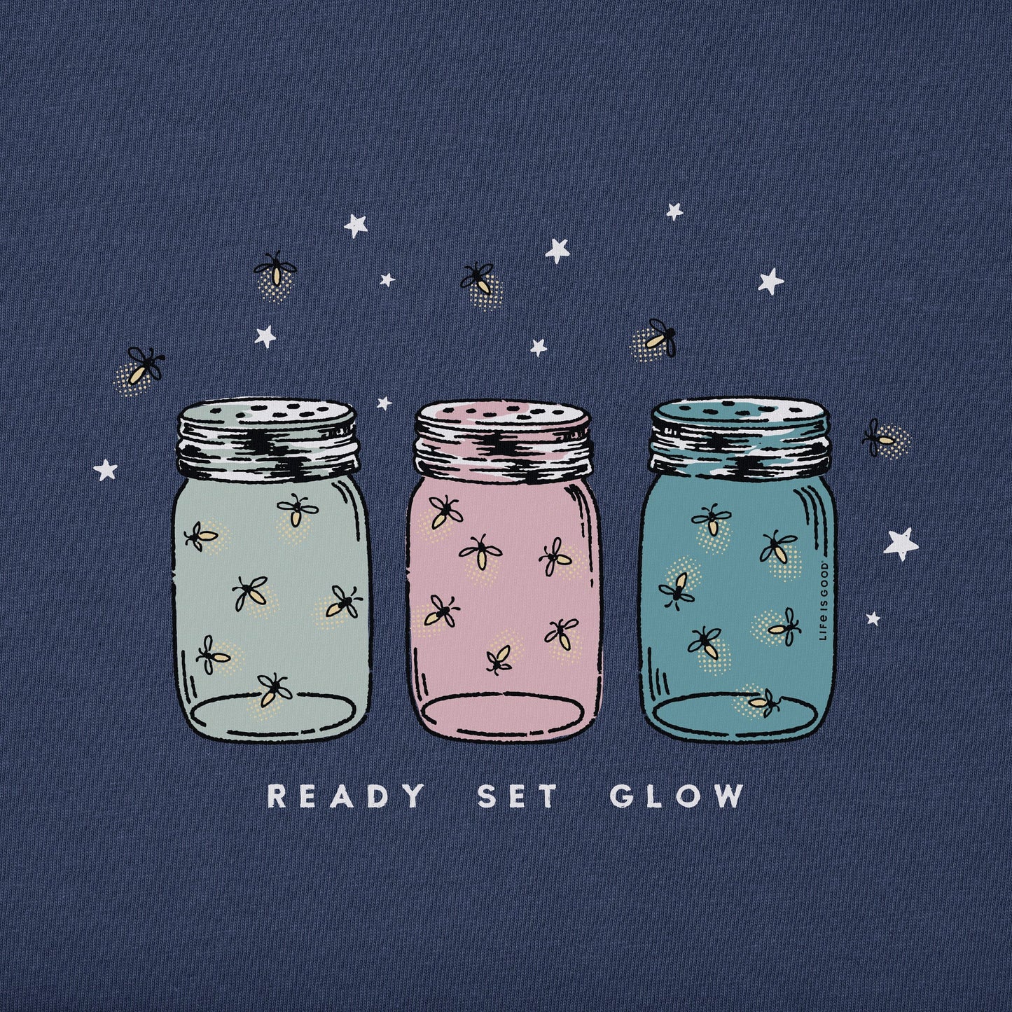 Women's Ready Set Glow Short Sleeve Crusher Vee