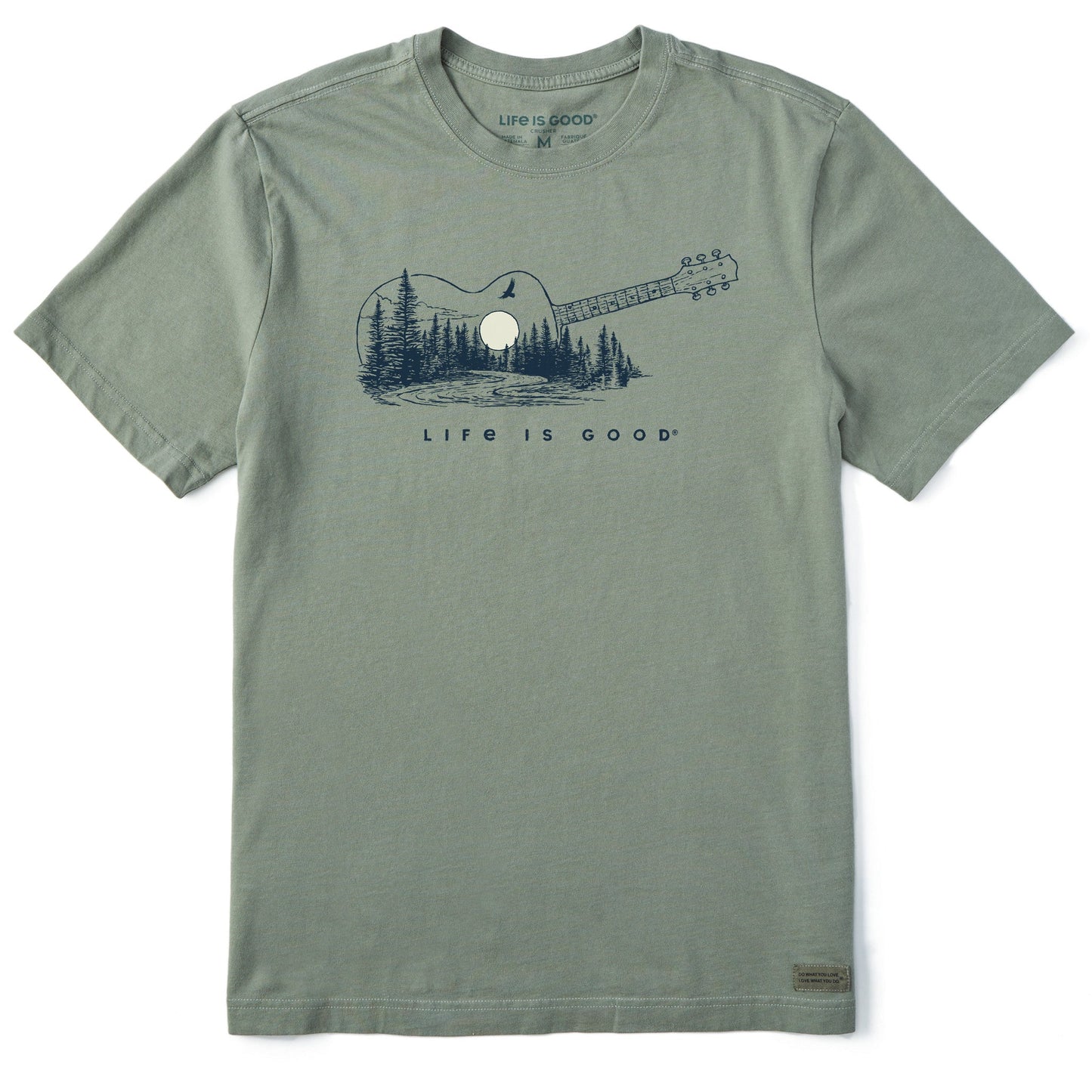 Men's Guitar Landscape Short Sleeve Tee