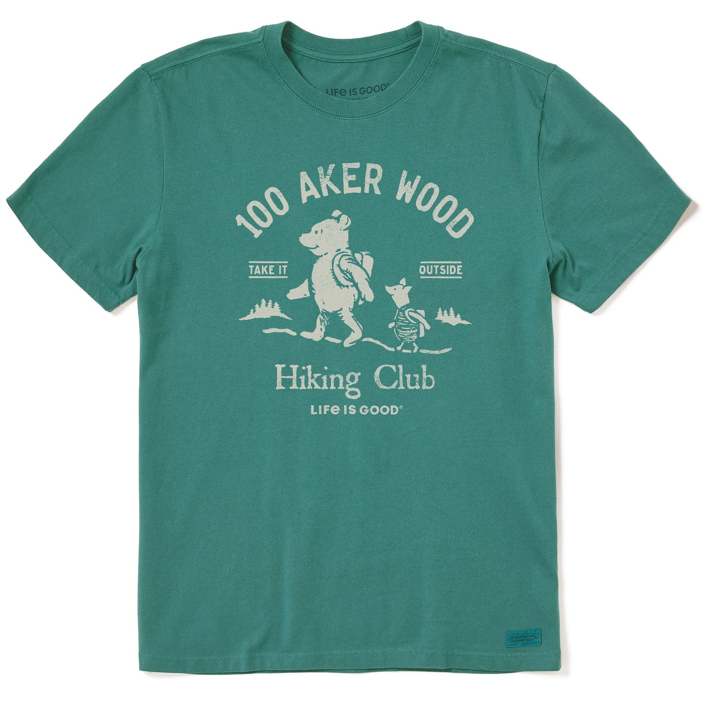 Men's 100 Aker Hiking Club Short Sleeve Crusher Tee