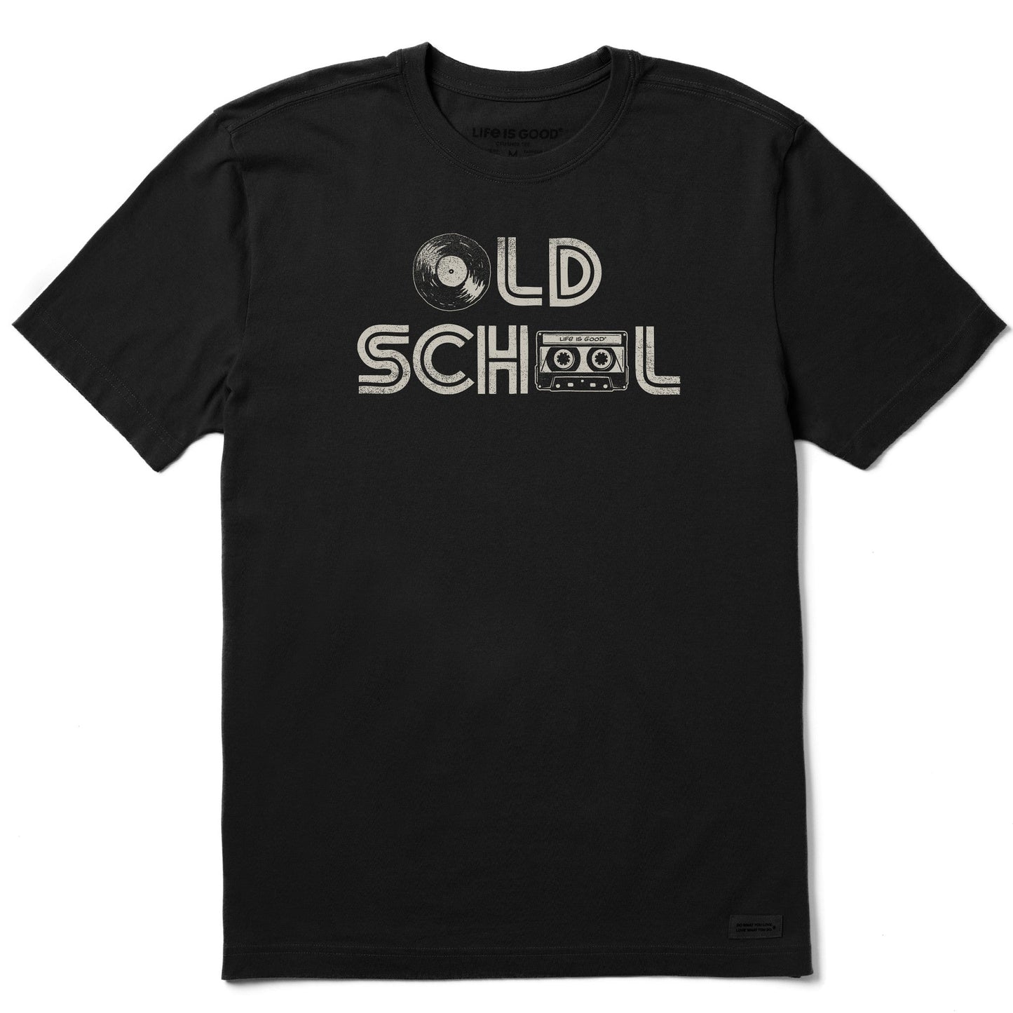 Men's Old School Vinyl Cassette Short Sleeve Tee