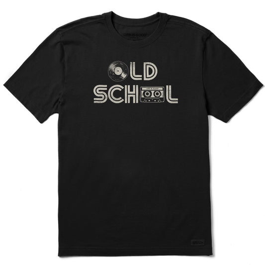 Men's Old School Vinyl Cassette Short Sleeve Tee