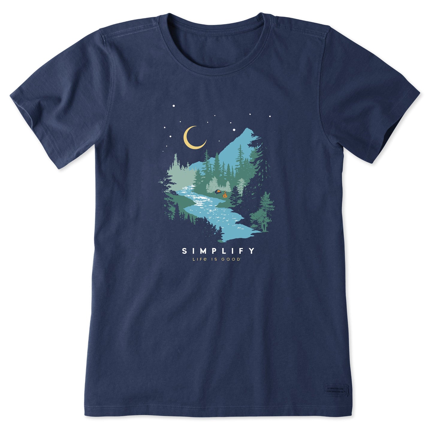 Women's Riverside Campfire Simplify Short Sleeve Tee