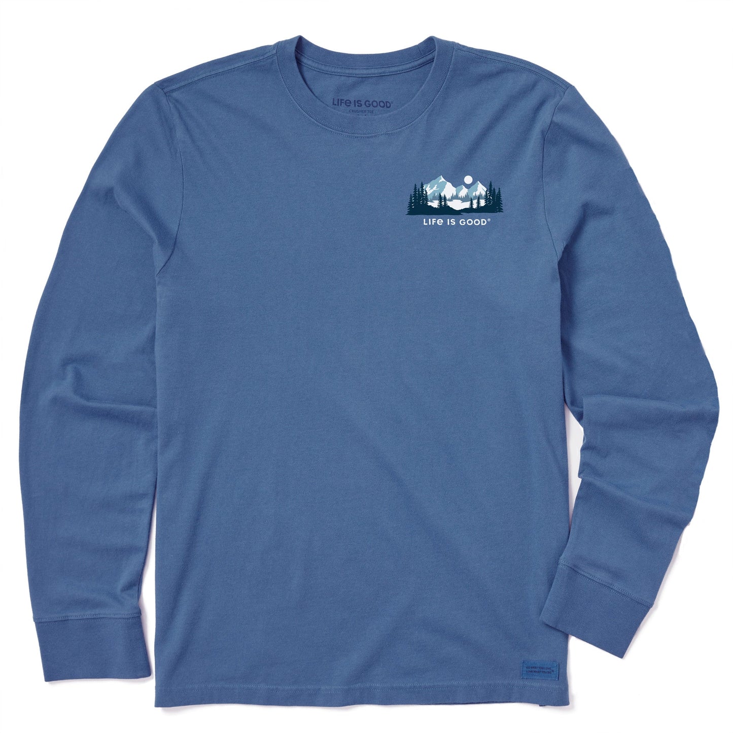 Men's Winter Evergreen Long Sleeve Crusher Tee