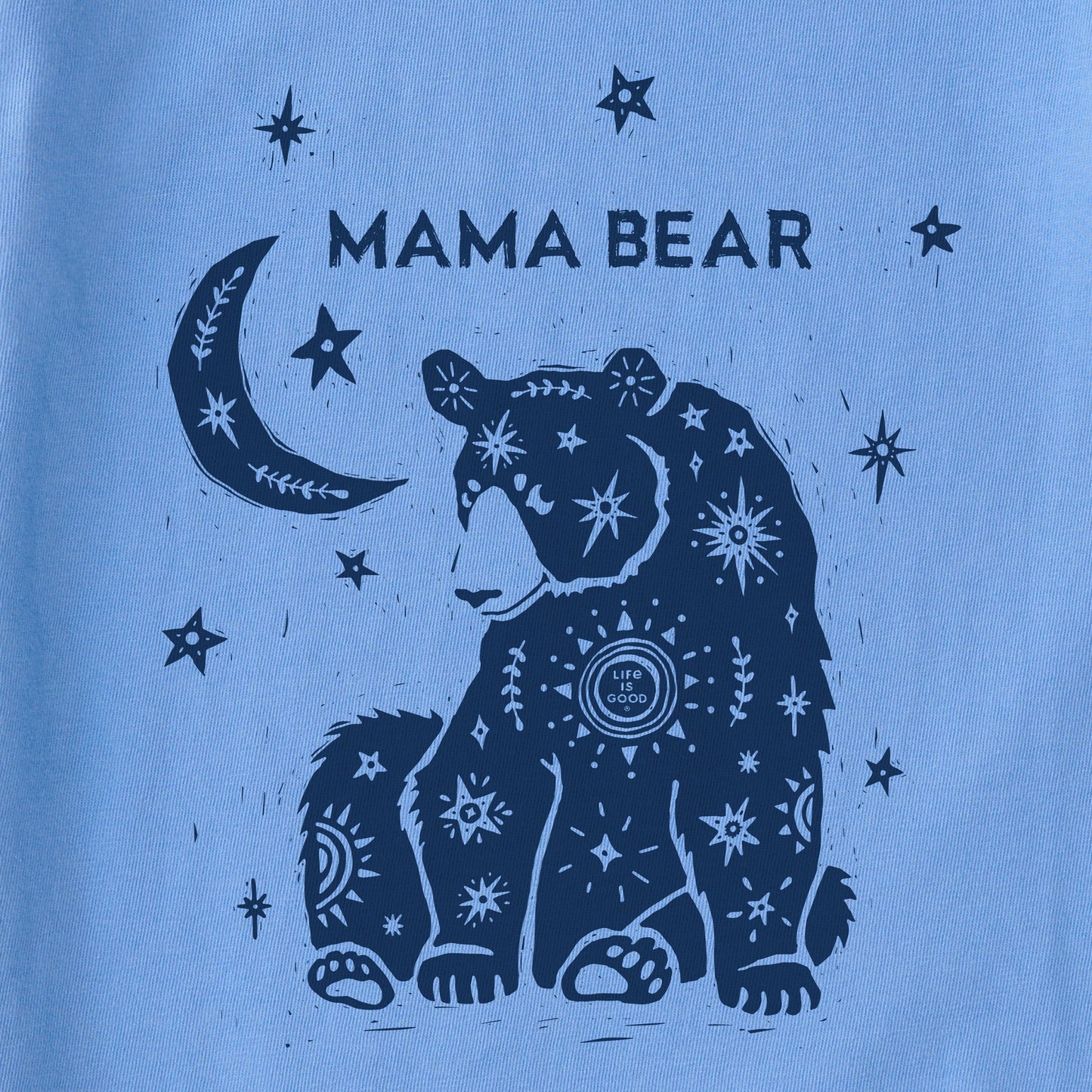 Women's Celestial Mama Bear Short Sleeve Crusher Tee