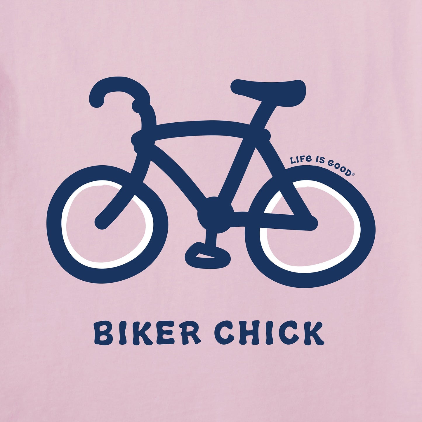 Women's Biker Chick Short Sleeve Crusher Vee