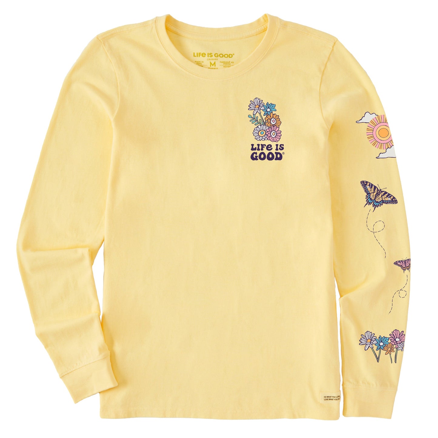 Women's Sunny Meadow Long Sleeve Crusher Tee