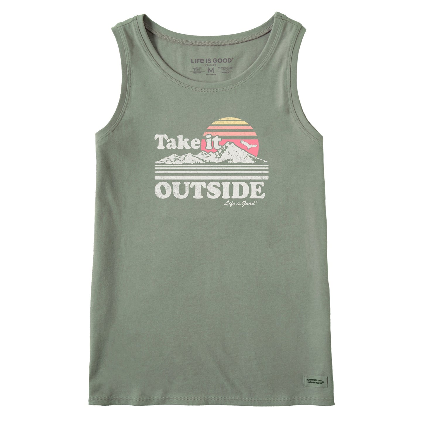 Women's Take It Outside Retro Crusher Tank