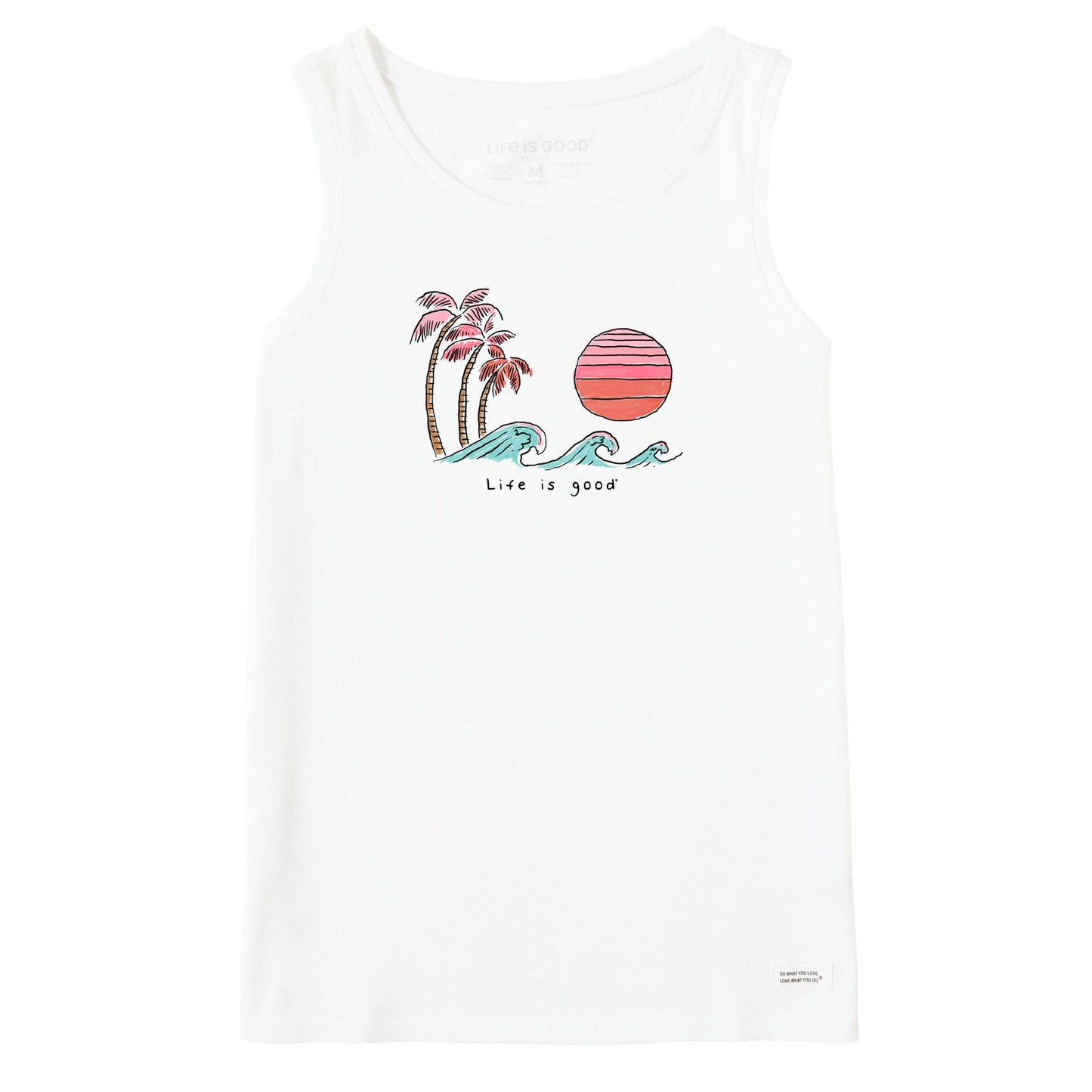 Women's Wave Palm Sun Crusher Tank