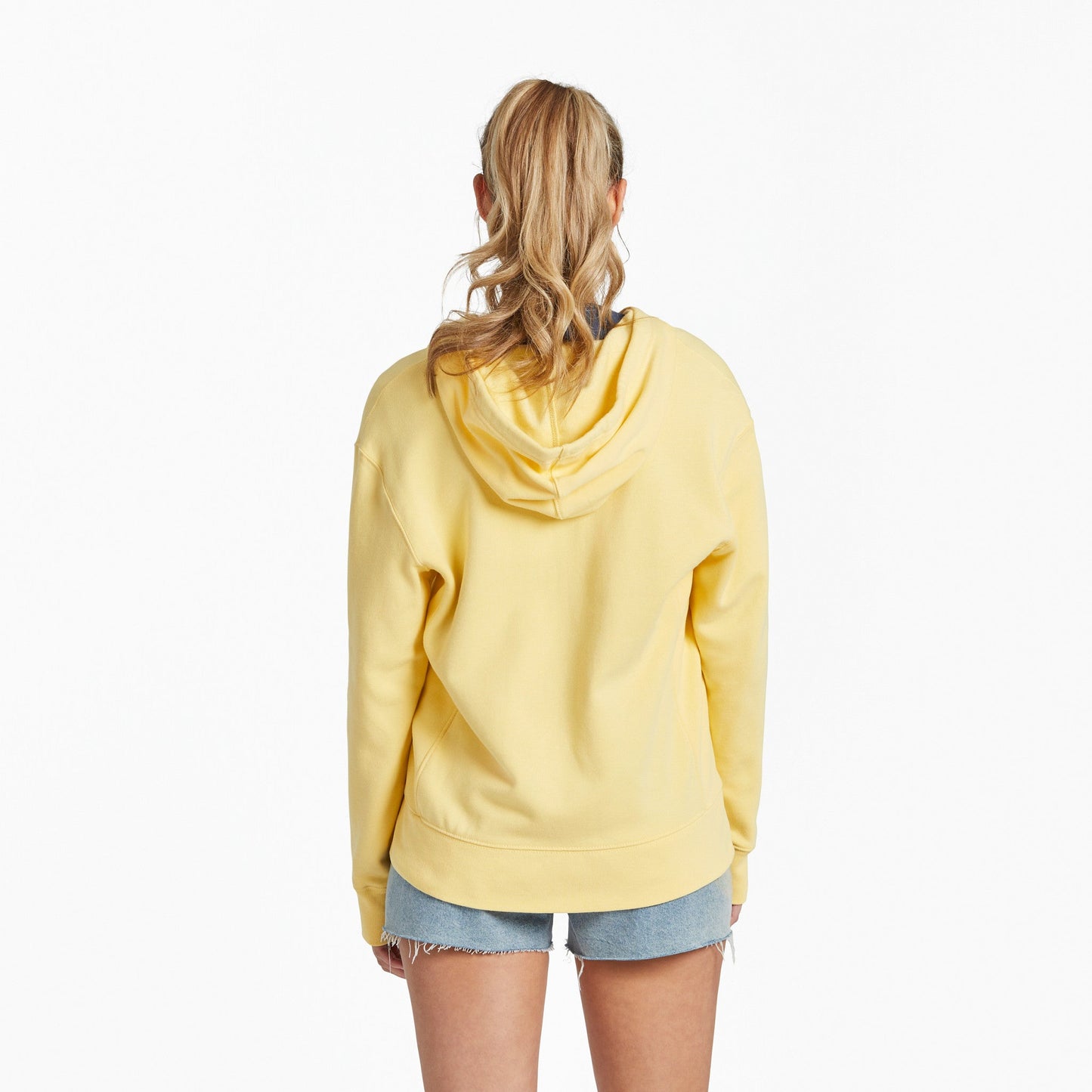 Women's Flutterby Butterfly Simply True Fleece Zip Hoodie