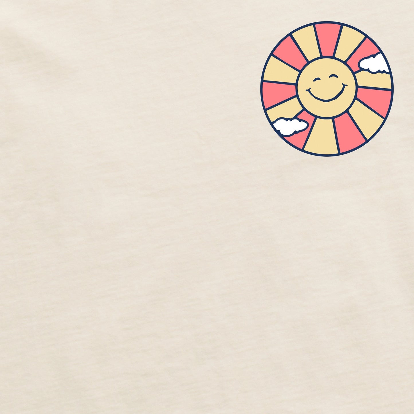 Women's Here Comes the Sun Retro Crusher-FLEX Boxy Hoodie