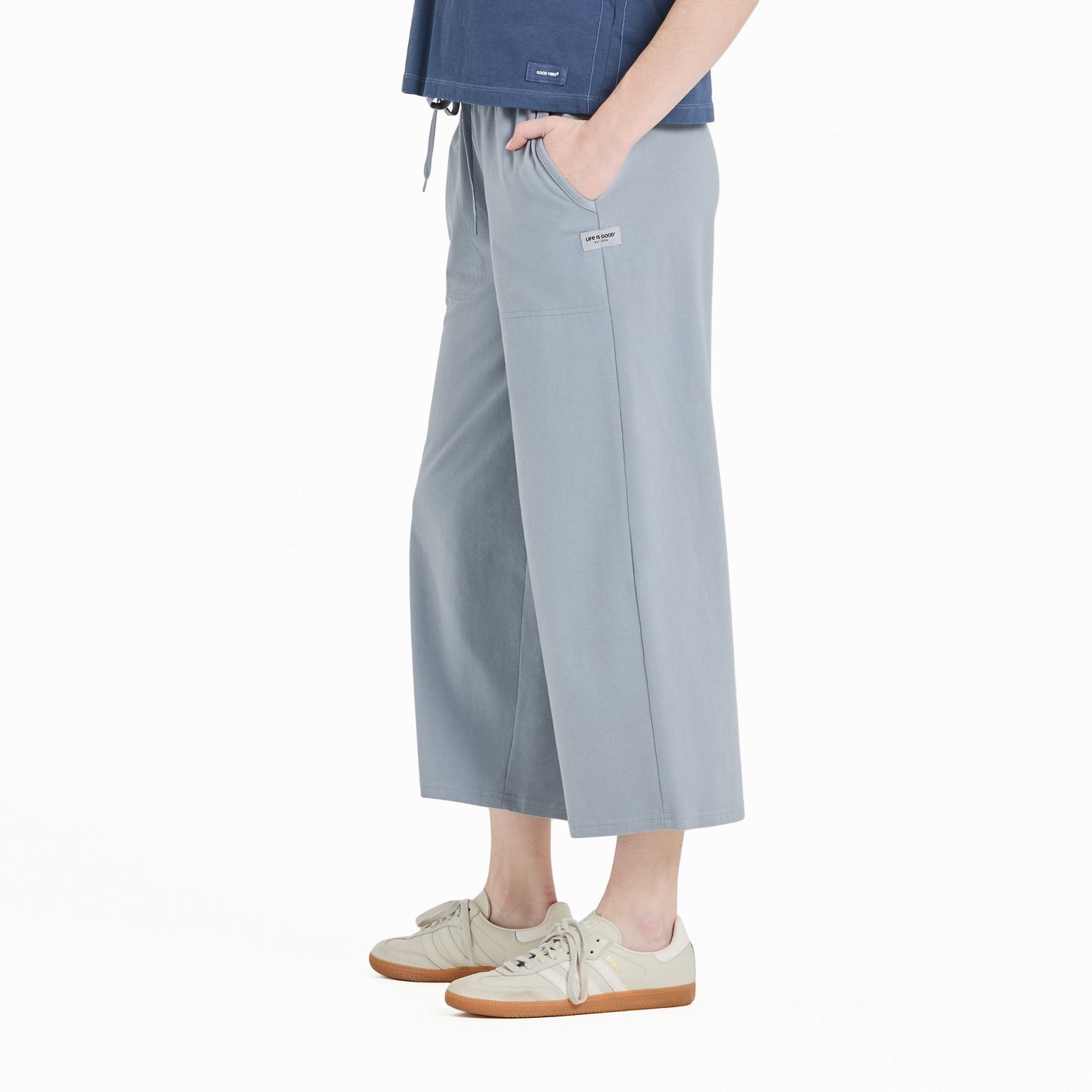 Women's Solid Crusher-FLEX Crop Pant