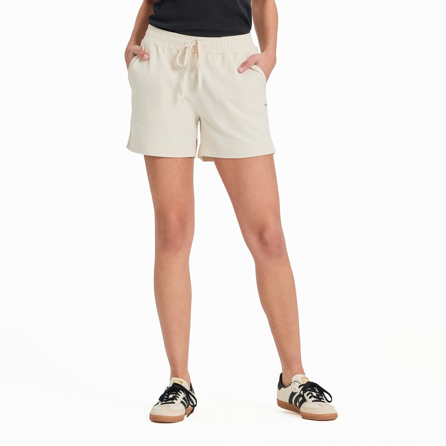 Women's Solid Crusher-FLEX Shorts